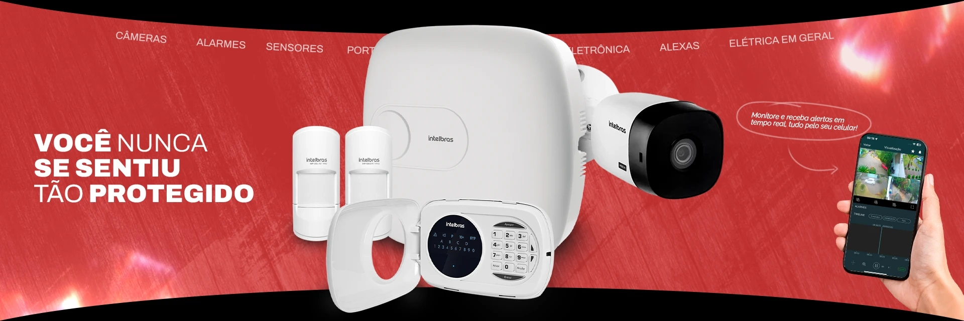 Câmeras e Alarmes