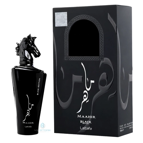 Perfume Lattafa Maahir Black Edition - Eau de Parfum - Masculino - 100ml