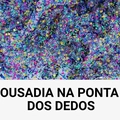 Esmalte Glitter Risqué Doritos Ousadia Na Ponta Dos Dedos 8ml