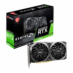 Placa de Video MSI NVídia Geforce RTX 3060 Ventus 2X OC, 12GB GDDR6, DLSS, Ray Tracing, 912-V397-664