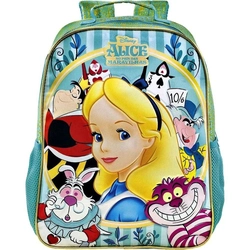 Mochila Escolar Infantil Alice No País Das Maravilhas - Xeryus