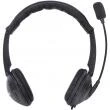 Fone de Ouvido Headset Corp Usb Com Microfone - Preto - Vk390