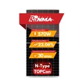 Painel Solar Ronma 570w Bifacial N-type Topcon Rm-570w-182m/144tb