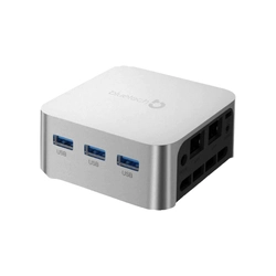 Mini PC Blue NUC BT N95v3 Intel Quad Core, 8GB, Armazenamento 256GB, 3x HDMI, 2x LAN RJ-45 Gigabit, 3x USB, Win 11 Pro