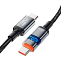 CABO USB-C-USB-C 1M C/TELA C3TECH - CB-P400GY