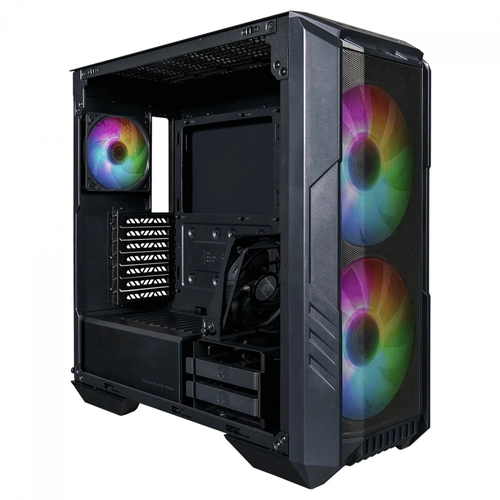 Gabinete Cooler Master Haf 500 Preto Lateral de Vidro Itx/micro Atx/atx/ssi Ceb/e-atx - H500-kgnn-s0