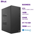 Computador B500 Core I5 12400f 2.5ghz Memória 16gb Ddr4 Ssd 256gb Nvme Gt 710 2gb Fonte 300w  Windows 11 Pro