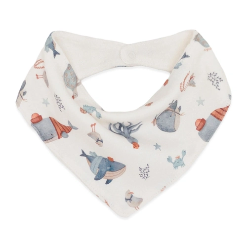 Babador Bandana Avulso Suedine e Atoalhado Masculino – Mar