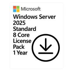 Windows Server Standard 2025 Microsoft 8 Core License Pack 1 Ano Csp - Dg7gmgf0pwhc-002