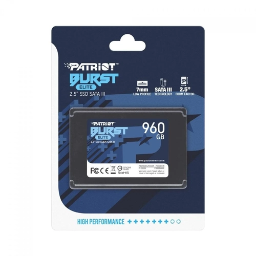 HD SSD 1TB Sata III Patriot P220 Burst - P220S1TB25