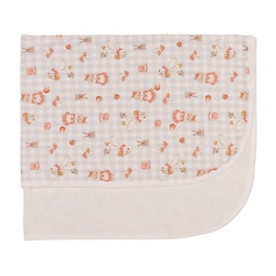 Manta com Forro Avulsa Estampada Feminina – Hamster