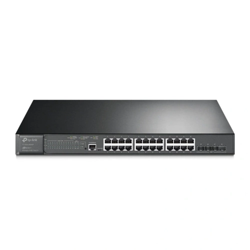 Switch Tp-link Gigabit 24 Portas Poe+ 4 Sfp 10g Tl-sg3428xmp