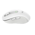 Mouse Óptico Logitech M650 Signature, Sem fio, USB, Bluetooth, Branco - 910-006252