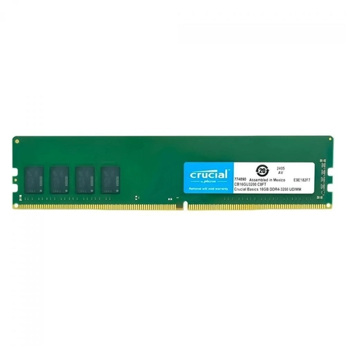 Memória DDR4 16GB 3200MHz Crucial - CB16GU3200