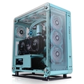 Gabinete Gamer Thermaltake Core P6 TG, Mid-Tower, Turquoise, Vidro Temperado - CA-1V2-00MBWN-00