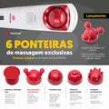 Massageador Profissional Elétrico Corporal Alta Percussão