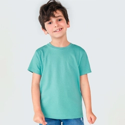 Camiseta Manga Curta Básica Esmeralda Hering - Masculino