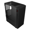 Gabinete Gamer Bolter Black Vulcan Lateral Em Vidro Pcyes - Gbbvpbr