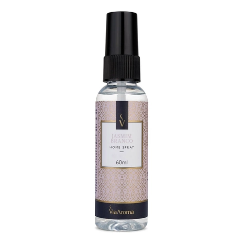 Home Spray Jasmim Branco Via Aroma 60 ml