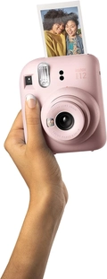 Câmera Instantânea Fujifilm Instax Mini 12, Rosa Gloss - J039886
