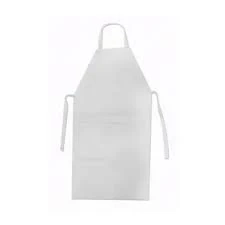 avental branco pvc
