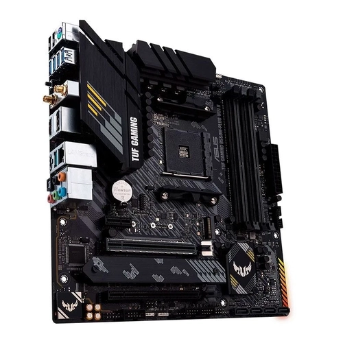 Placa Mãe AM4 Asus TUF Gaming B550m-plus Wi-fi II AMD ATX RGB Wi-fi - 90mb19y0-m0eay0