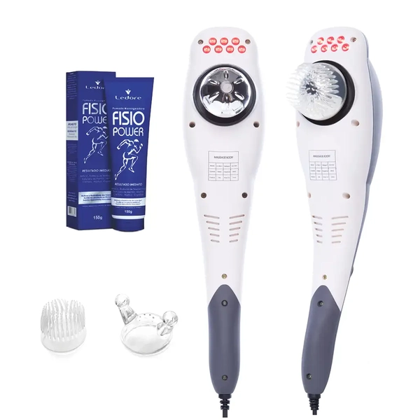 Massageador Profissional Elétrico Corporal Rubber Relaxshop