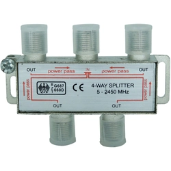 Divisor Alta 5-2450mhz 4 Saidas - Pacote Com 5 Unidades