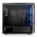 Gabinete Thermaltake Versa J23 Mid Tower RGB ATX Vidro Lateral Com 4 Fans Black - Ca-1l6-00m1wn-01