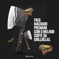 Faca Machado Premium cortador de osso de forjamento de precisão de aço inoxidável Alta qualidade Grillrelax