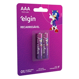 Pilha Recarregavel Aaa 900mah C/2 82168