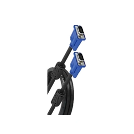 Cabo Vga Macho X Vga Macho C/ Filtro 1,5m Azul Flex