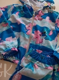 Conjunto Bomber Stitch Azul