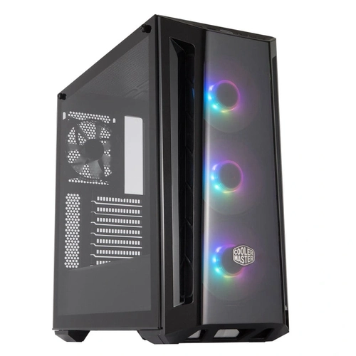 Gabinete Cooler Master Masterbox Mb520 Atx Lateral Em Vidro Temperado 3 Fans Argb    Mcb-b520-kgnn-rga