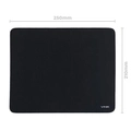 MOUSE PAD CORP 250X210X2MM - PRETO - VINIK