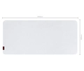 Mouse Pad Desk Mat Exclusive Branco 800x400 Pcyes - Pmpexw