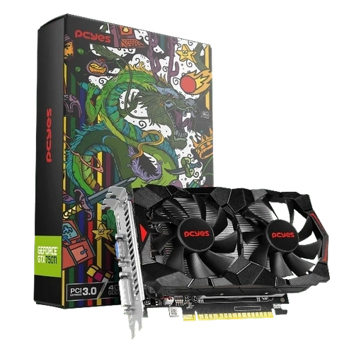 Placa de Vídeo Gtx750 TI 4GB Pcyes Full Size Dual Fan - Pa750tir5dffs