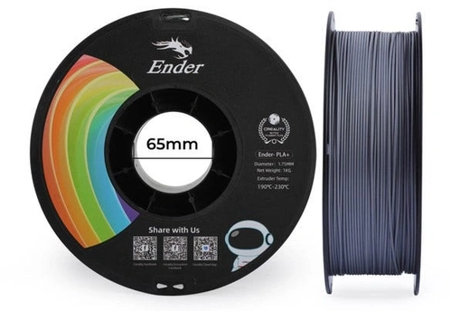Filamento 3d Creality Ender Pla 1,75mm Cinza - 3301010308