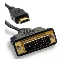 Cabo Dvi 24+1 P/ Hdmi Macho 1,8m Preto Le-6626 - It Blue