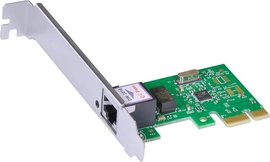 Placa de Rede 10/100/1000 Pci-e Prv1000e Com Suporte Low Profile