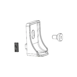 Trava Rolo Tracionador Zebra Pimpressora Zt400 P1058930-027