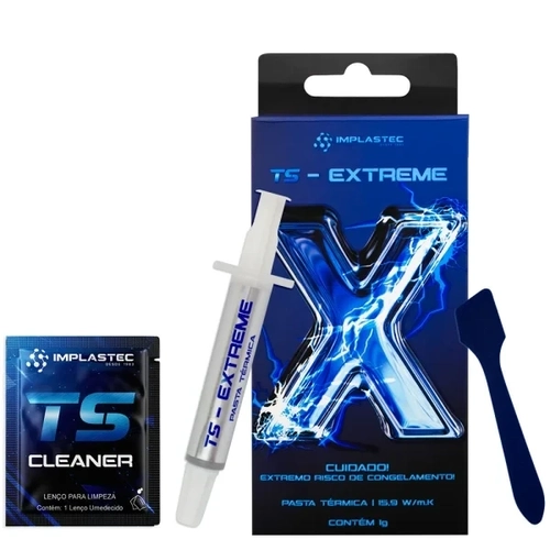 Pasta Térmica Implastec TS Extreme 1g 15,9 W/m.K