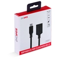 Adaptador Otg Micro Usb para Usb 2.0 15cm Preto Conexão Com Celulares Smartphones Tablets - Pamup-15