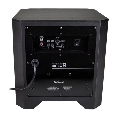 Caixa Sub Ativo Frahm Rd Sw8 Linha Residence Preto