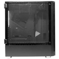 Gabinete Gamer Bluecase Mid Tower Lateral em Vidro Preto - BG-025