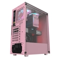 GABINETE HYRAX ATX HGB200P ROSA 