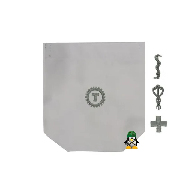 Bordado em Bolso de Jaleco (Saúde) Descusturar Bolso