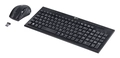 Teclado E Mouse Sem Fio Dynamic Abnt2/1200Dpi Preto Usb