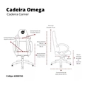 Cadeira Gamer Omega Preto