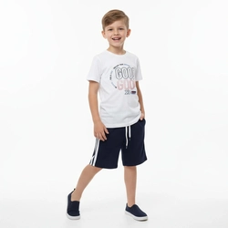 Conjunto Camiseta Manga Curta e Bermuda GOOD Romitex ReiRex Masculino